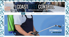 Desktop Screenshot of coastpestcontrolor.com